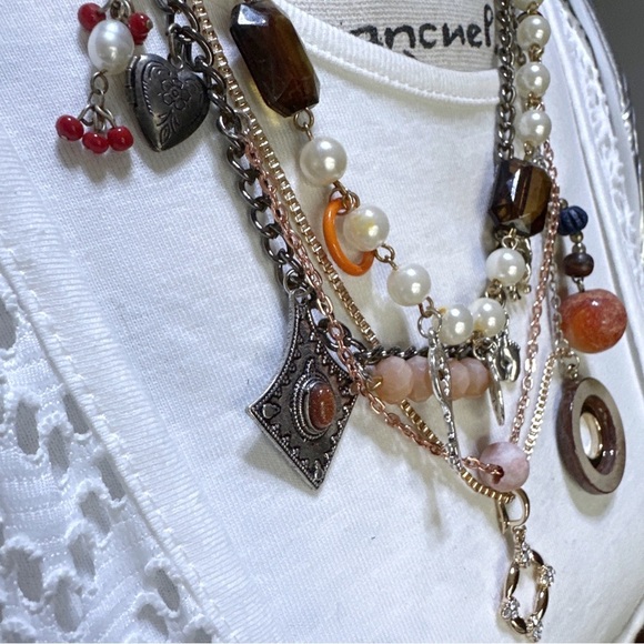 Alquimia Multicolor Charm Necklace - Picture 2 of 8